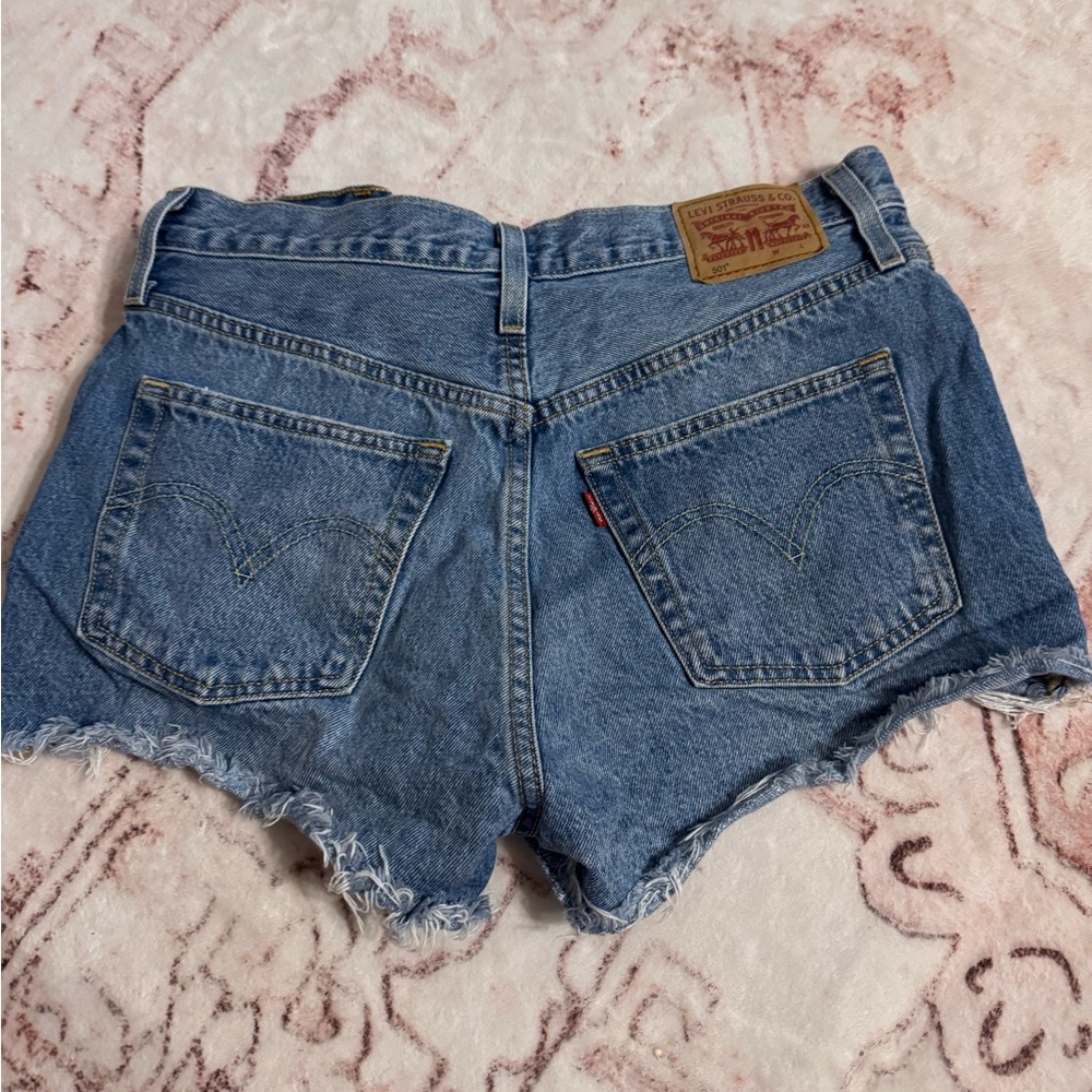 Levi's Women's Classic Blue Jean Shorts